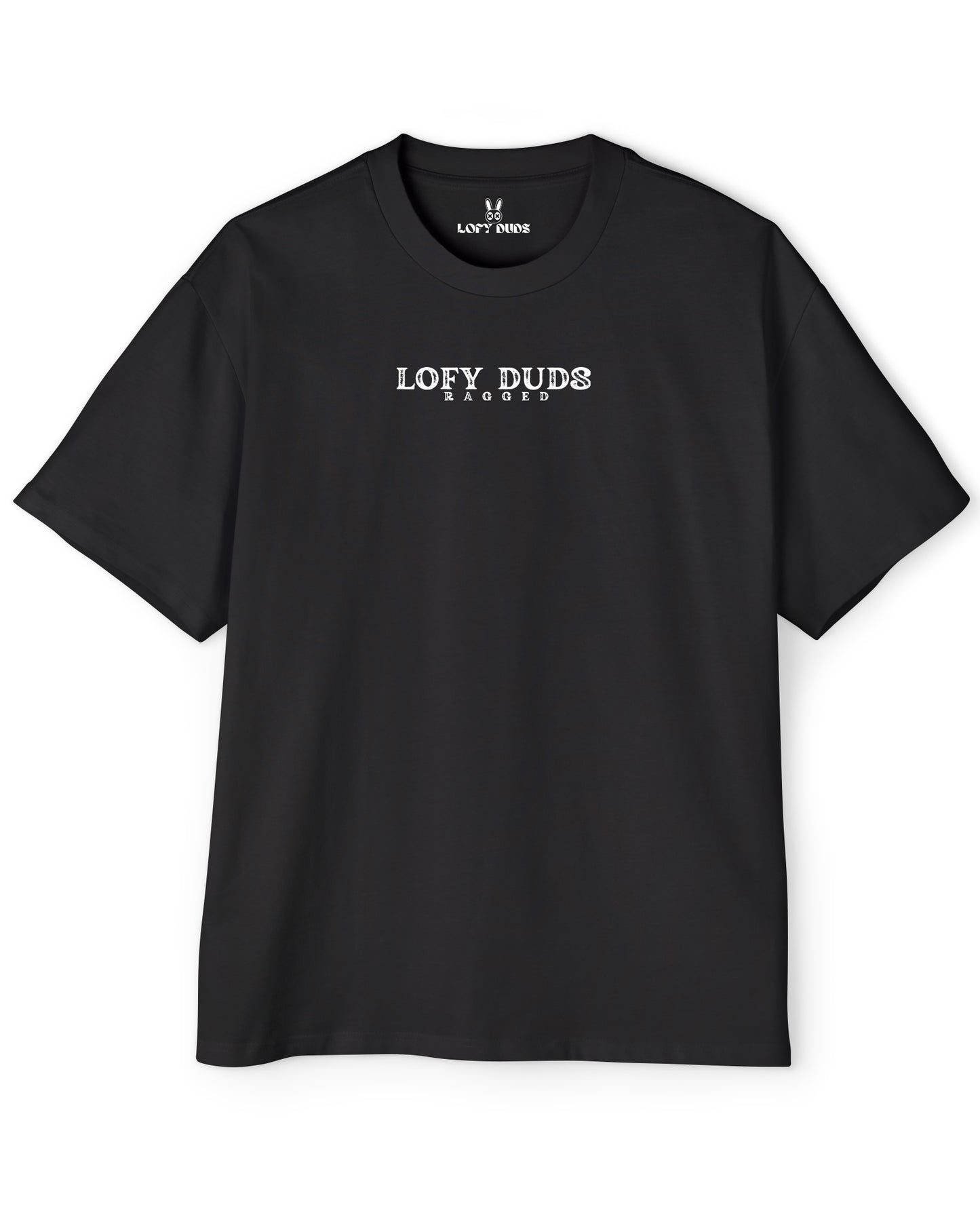 RAGGED-Black T shirt