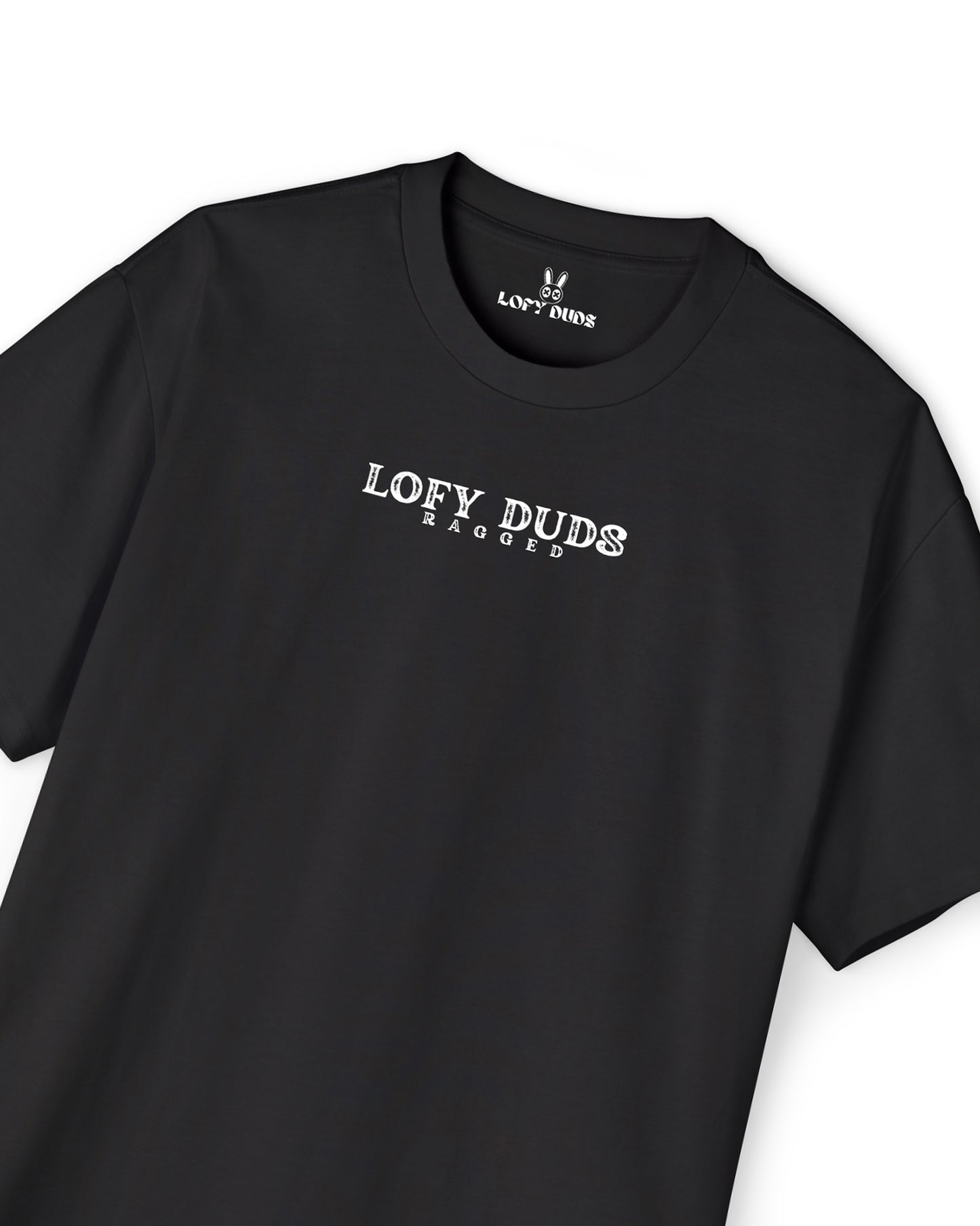 RAGGED-Black T shirt